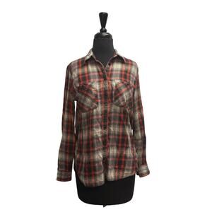 Ralph Lauren Denim & Supply Plaid Utility Shirt M